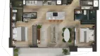 Foto 28 de Apartamento com 2 Quartos à venda, 159m² em Batel, Curitiba