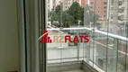 Foto 10 de Flat com 1 Quarto para alugar, 38m² em Brooklin, São Paulo