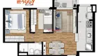 Foto 3 de Apartamento com 2 Quartos à venda, 46m² em Vila Galvão, Guarulhos