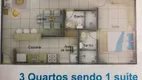 Foto 13 de Apartamento com 3 Quartos à venda, 70m² em Jardim Patrícia, Uberlândia