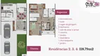Foto 6 de Casa de Condomínio com 3 Quartos à venda, 118m² em Estancia Pinhais, Pinhais