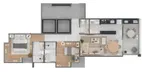 Foto 7 de Apartamento com 3 Quartos à venda, 110m² em Santa Helena, Juiz de Fora