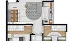 Foto 4 de Apartamento com 2 Quartos à venda, 47m² em Vila Osasco, Osasco