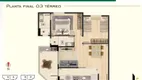 Foto 5 de Apartamento com 2 Quartos à venda, 61m² em Atuba, Curitiba