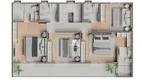 Foto 12 de Casa de Condomínio com 4 Quartos à venda, 162m² em Morada da Praia, Bertioga