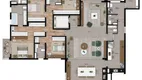 Foto 3 de Apartamento com 4 Quartos à venda, 232m² em Vila Gilda, Santo André