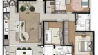 Foto 3 de Apartamento com 3 Quartos à venda, 101m² em Nova Campinas, Campinas