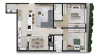 Foto 57 de Apartamento com 3 Quartos à venda, 117m² em Água Verde, Curitiba