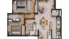 Foto 33 de Apartamento com 2 Quartos à venda, 67m² em Vossoroca, Votorantim