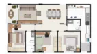 Foto 15 de Apartamento com 3 Quartos à venda, 84m² em Compensa, Manaus