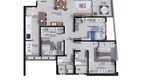 Foto 9 de Apartamento com 3 Quartos à venda, 91m² em Centro, Criciúma