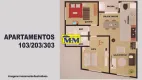 Foto 4 de Apartamento com 3 Quartos à venda, 67m² em Centro, Pinhais