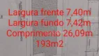 Foto 4 de Lote/Terreno à venda, 193m² em Residencial Aldeias da Serra, Caçapava