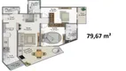 Foto 13 de Apartamento com 2 Quartos à venda, 86m² em Vila Caicara, Praia Grande
