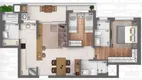 Foto 4 de Apartamento com 3 Quartos à venda, 109m² em Juvevê, Curitiba