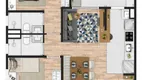 Foto 6 de Apartamento com 2 Quartos à venda, 60m² em Santa Terezinha, Paulínia