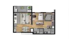 Foto 28 de Apartamento com 2 Quartos à venda, 61m² em Novo Mundo, Curitiba