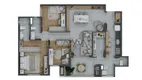 Foto 14 de Apartamento com 3 Quartos à venda, 90m² em Vila da Serra, Nova Lima