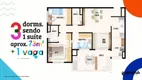 Foto 2 de Apartamento com 3 Quartos à venda, 73m² em Vila Jacuí, São Paulo