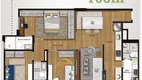 Foto 11 de Apartamento com 3 Quartos à venda, 106m² em Jurunas, Belém