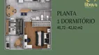 Foto 11 de Apartamento com 1 Quarto à venda, 32m² em Atibaia Jardim, Atibaia