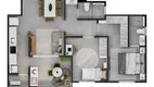 Foto 42 de Apartamento com 2 Quartos à venda, 66m² em Jardim D'icarai, Salto