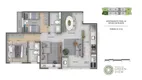 Foto 4 de Apartamento com 3 Quartos à venda, 66m² em Jardim das Indústrias, São José dos Campos