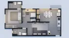 Foto 3 de Apartamento com 2 Quartos à venda, 63m² em Jardim Santa Maria, Toledo