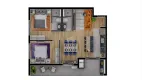 Foto 26 de Apartamento com 1 Quarto à venda, 26m² em Novo Mundo, Curitiba