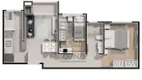 Foto 6 de Apartamento com 2 Quartos à venda, 47m² em Warnow, Indaial