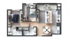 Foto 12 de Apartamento com 2 Quartos à venda, 55m² em Juvevê, Curitiba