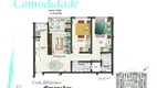 Foto 8 de Apartamento com 2 Quartos à venda, 60m² em Deltaville, Biguaçu