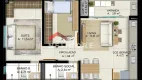 Foto 3 de Apartamento com 2 Quartos à venda, 56m² em Vila Rosa, Goiânia