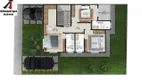 Foto 4 de Casa de Condomínio com 3 Quartos à venda, 163m² em Jardim Eldorado, São Luís