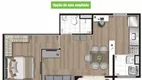 Foto 10 de Apartamento com 2 Quartos à venda, 37m² em Jardim Marajoara, São Paulo