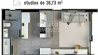 Foto 2 de Apartamento com 1 Quarto à venda, 37m² em Trindade, Florianópolis