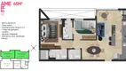 Foto 9 de Apartamento com 2 Quartos à venda, 65m² em Anita Garibaldi, Joinville