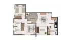 Foto 4 de Apartamento com 3 Quartos à venda, 60m² em Granja Marileusa , Uberlândia