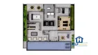 Foto 19 de Apartamento com 1 Quarto à venda, 49m² em Kobrasol, São José