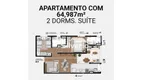 Foto 6 de Apartamento com 2 Quartos à venda, 65m² em Jardim Satélite, São José dos Campos