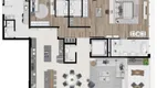 Foto 6 de Apartamento com 3 Quartos à venda, 190m² em Cabral, Curitiba