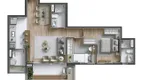 Foto 3 de Apartamento com 3 Quartos à venda, 72m² em Ipiranga, São Paulo