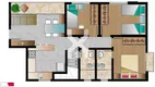 Foto 12 de Apartamento com 3 Quartos à venda, 67m² em Ana Lucia, Sabará