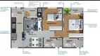 Foto 12 de Apartamento com 2 Quartos à venda, 57m² em Jardim Novo Ângulo, Hortolândia