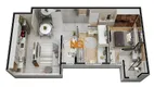 Foto 15 de Apartamento com 3 Quartos à venda, 59m² em Estoril, Belo Horizonte