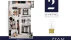 Foto 17 de Apartamento com 2 Quartos à venda, 77m² em Canto do Forte, Praia Grande