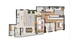 Foto 25 de Apartamento com 3 Quartos à venda, 121m² em Moema, São Paulo