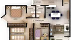 Foto 33 de Apartamento com 3 Quartos à venda, 63m² em Indaiatuba, Indaiatuba