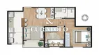 Foto 9 de Apartamento com 2 Quartos à venda, 48m² em Parque das Nações, Santo André