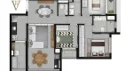 Foto 2 de Apartamento com 3 Quartos à venda, 88m² em Higienópolis, São Paulo